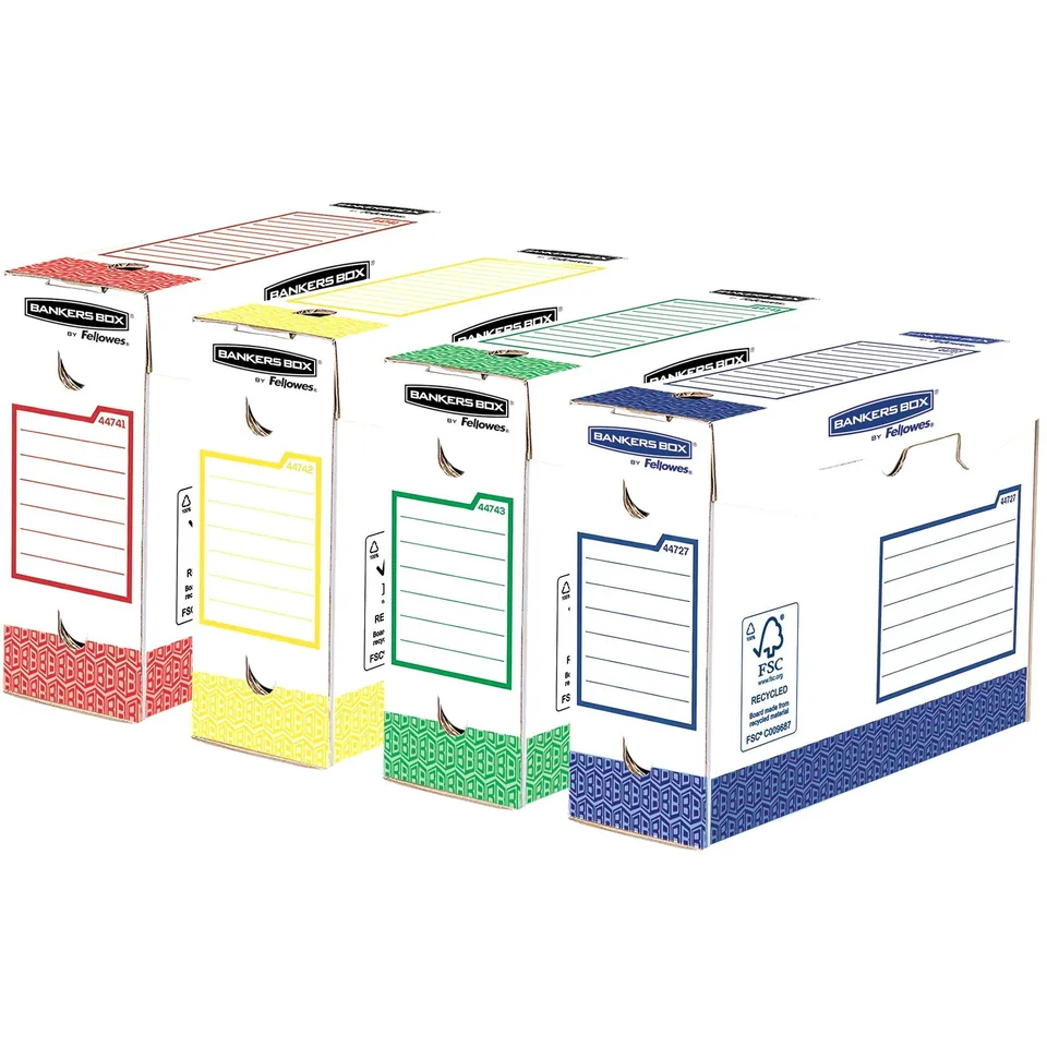 fellowes-bankers-box-bo-te-d-archives-heavy-duty-a4-100-mm-pack-de-8-multicouleu image 1