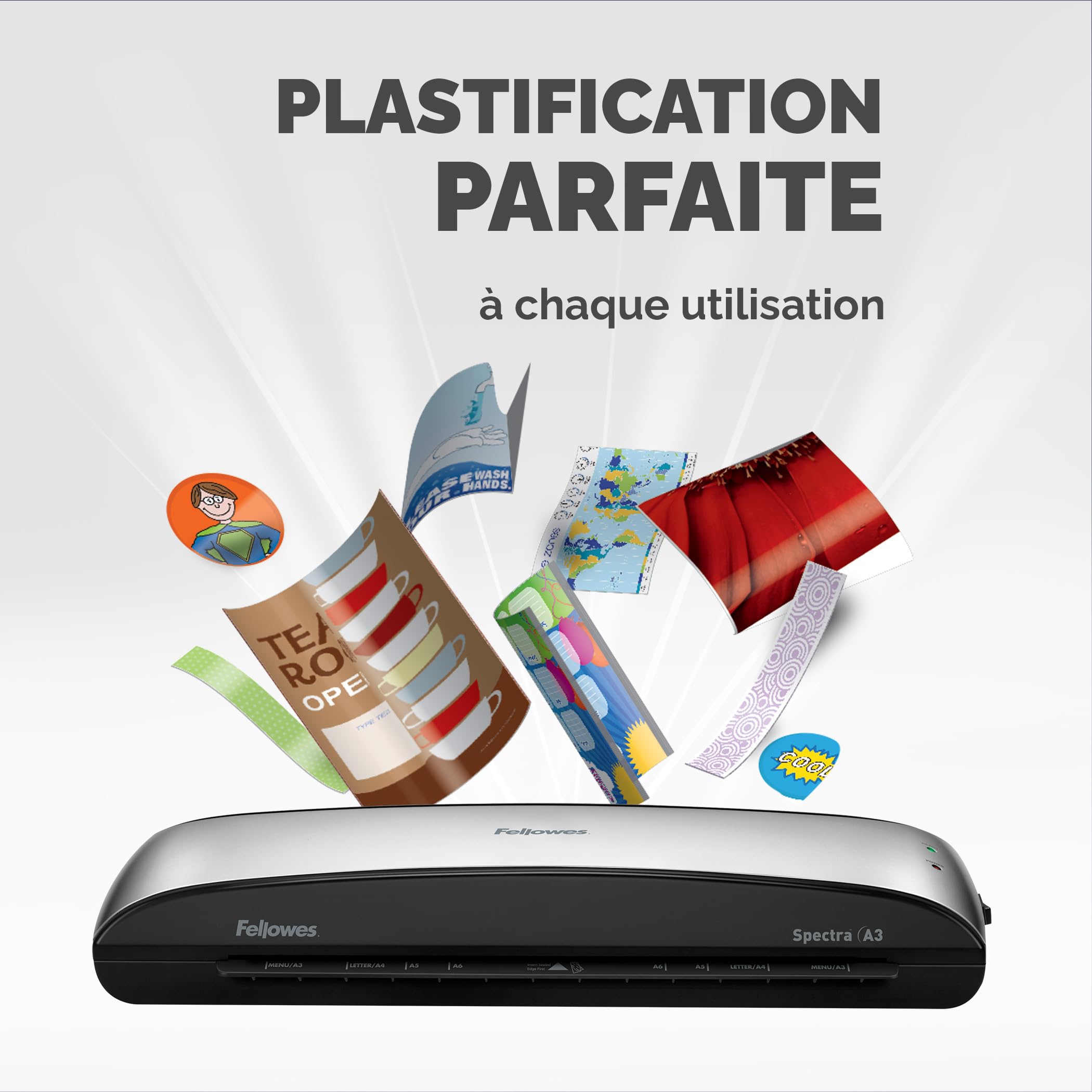 fellowes-spectra-plastifieuse-a3-125-microns-kit-10-pochettes image 6
