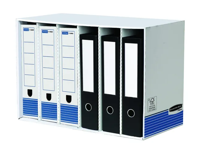 fellowes-1188002-bo-te-range-archives-a4-bleue-95-mm image 1