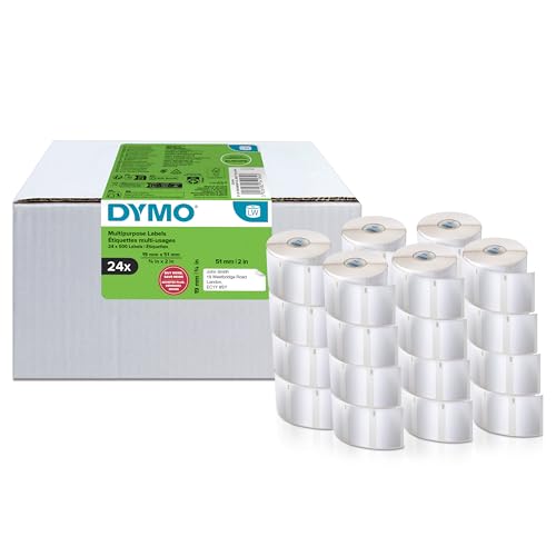 dymo-labelwriter-tiquettes-retour-polyvalentes-19-mm-x-51-mm-24-rouleaux-de-500- image 8
