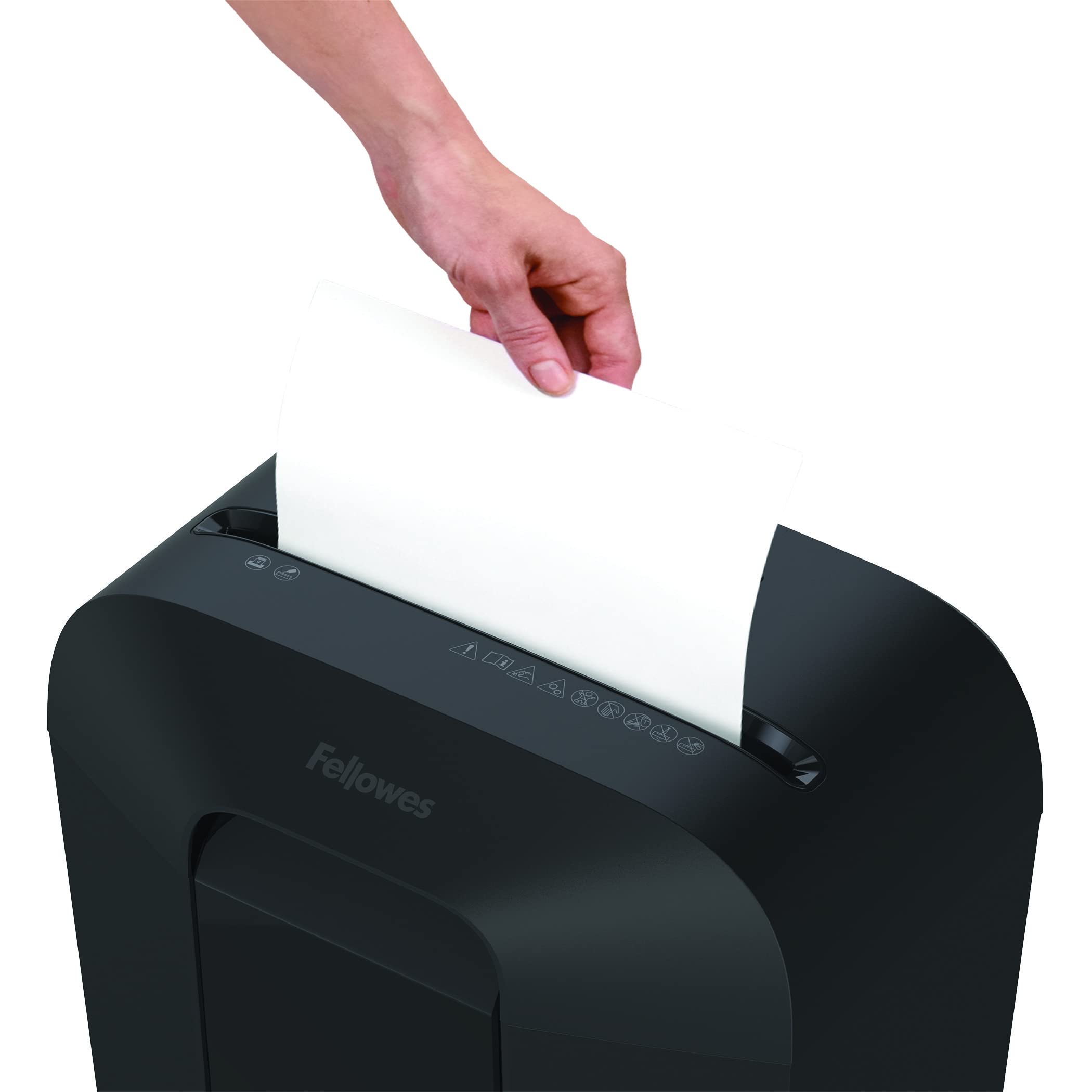 fellowes-lx41-destructeur-de-documents-coupe-crois-e-p-4-8-feuilles-17l-noir-430 image 4