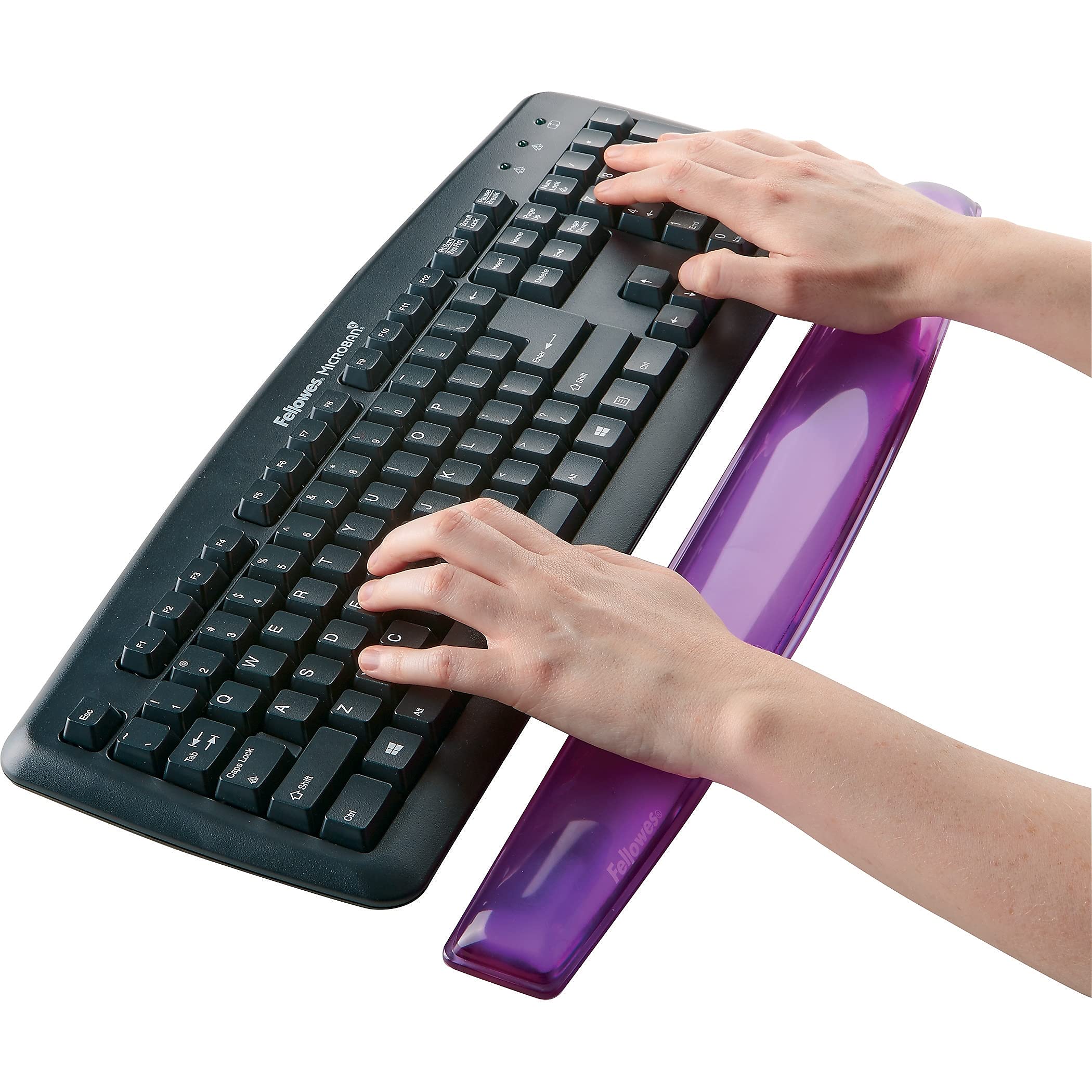 fellowes-repose-poignet-clavier-gel-crystal-violet-48-x-57-cm-91437 image 2