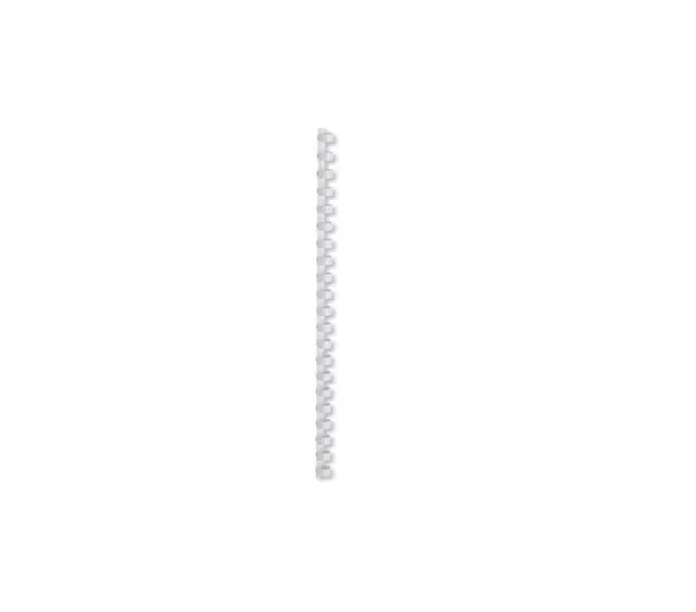 fellowes-apex-peigne-relier-plastique-12-mm-blanc image 1