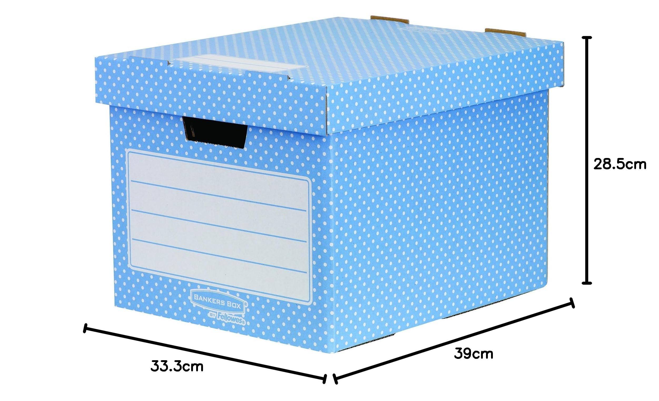 fellowes-style-lot-de-4-bo-tes-de-rangement-archives-bleu-blanc image 8