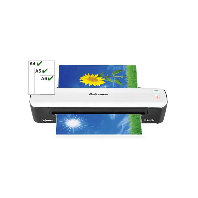 fellowes-sola-a4-plastifieuse-125-microns-blanc image 1