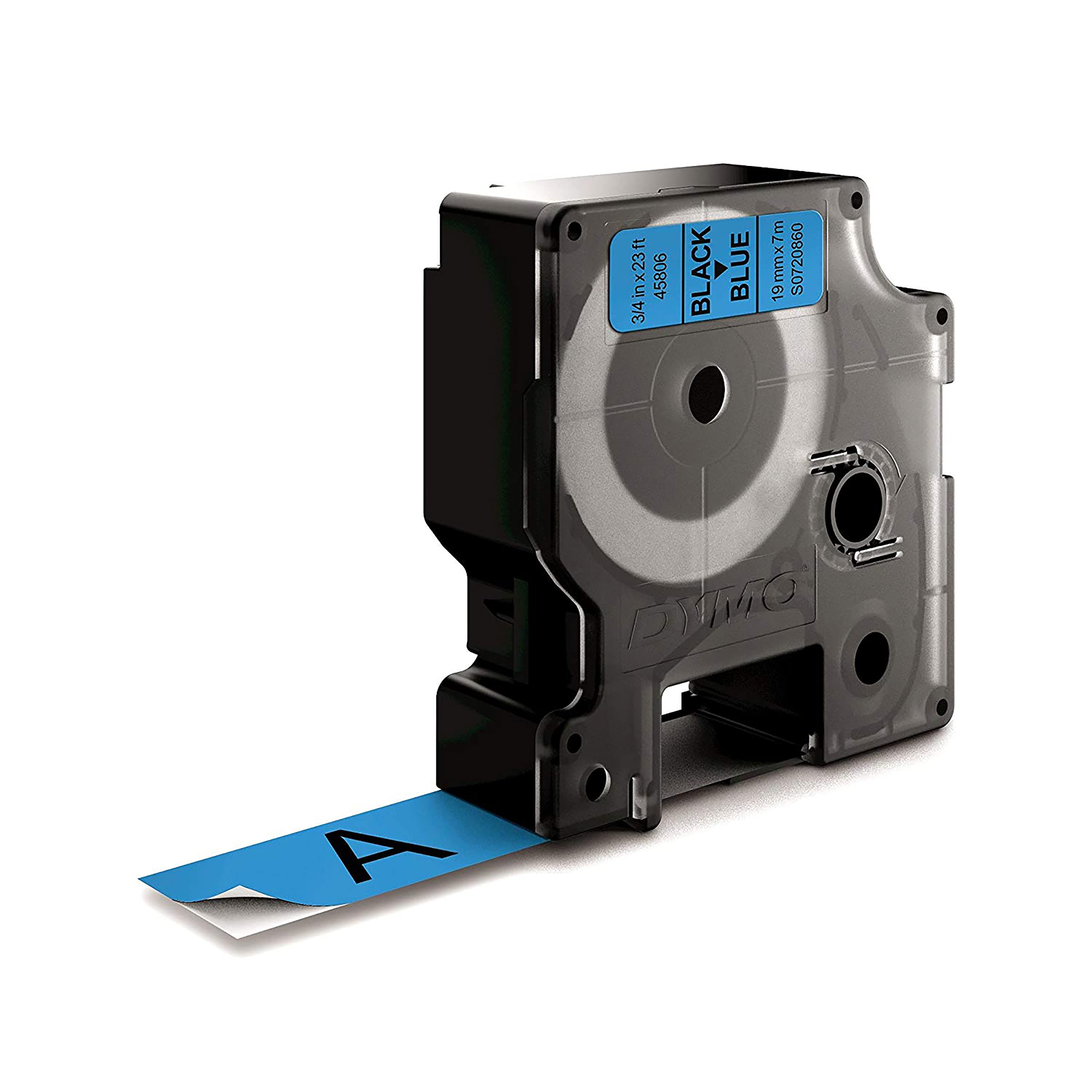 dymo-d1-ruban-tiquette-19-mm-x-7-m-noir-sur-bleu-45806 image 7