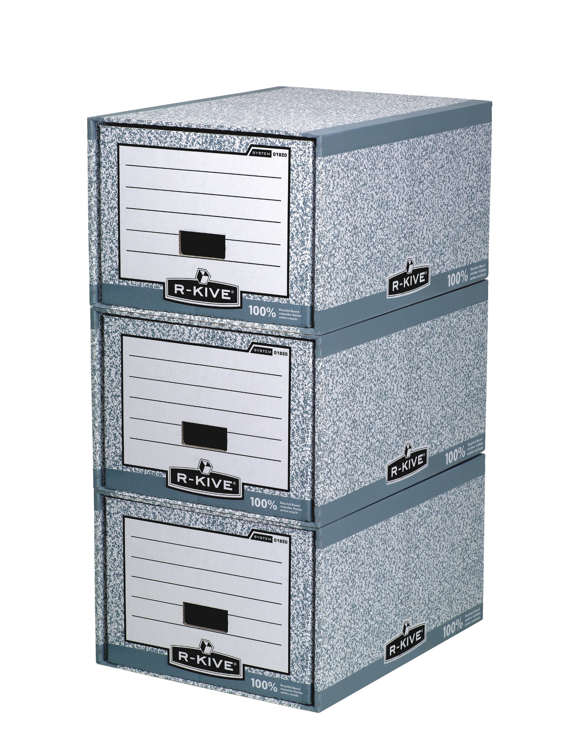 fellowes-r-kive-system-bo-te-archives-tiroir-lot-de-5 image 4