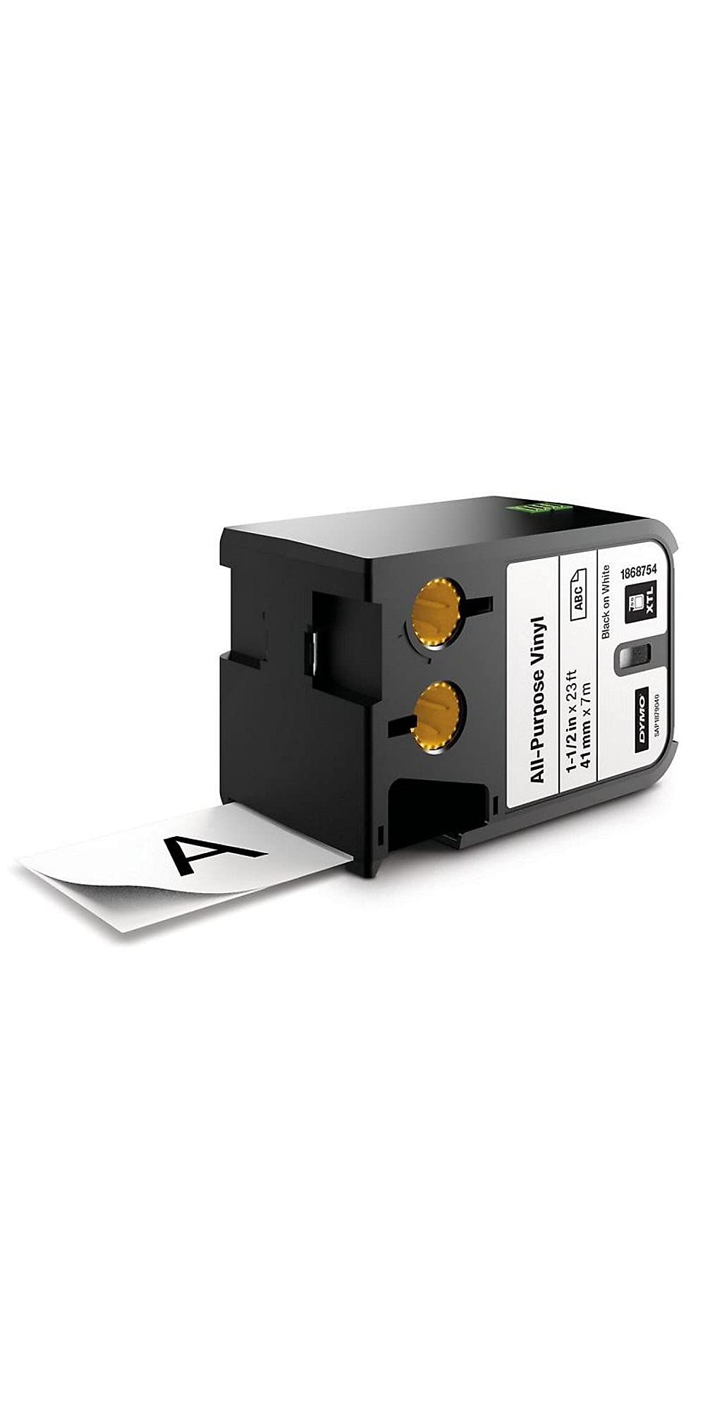 dymo-xtl-cassette-vinyle-12-mm-x-7-m-noir-sur-transparent image 6