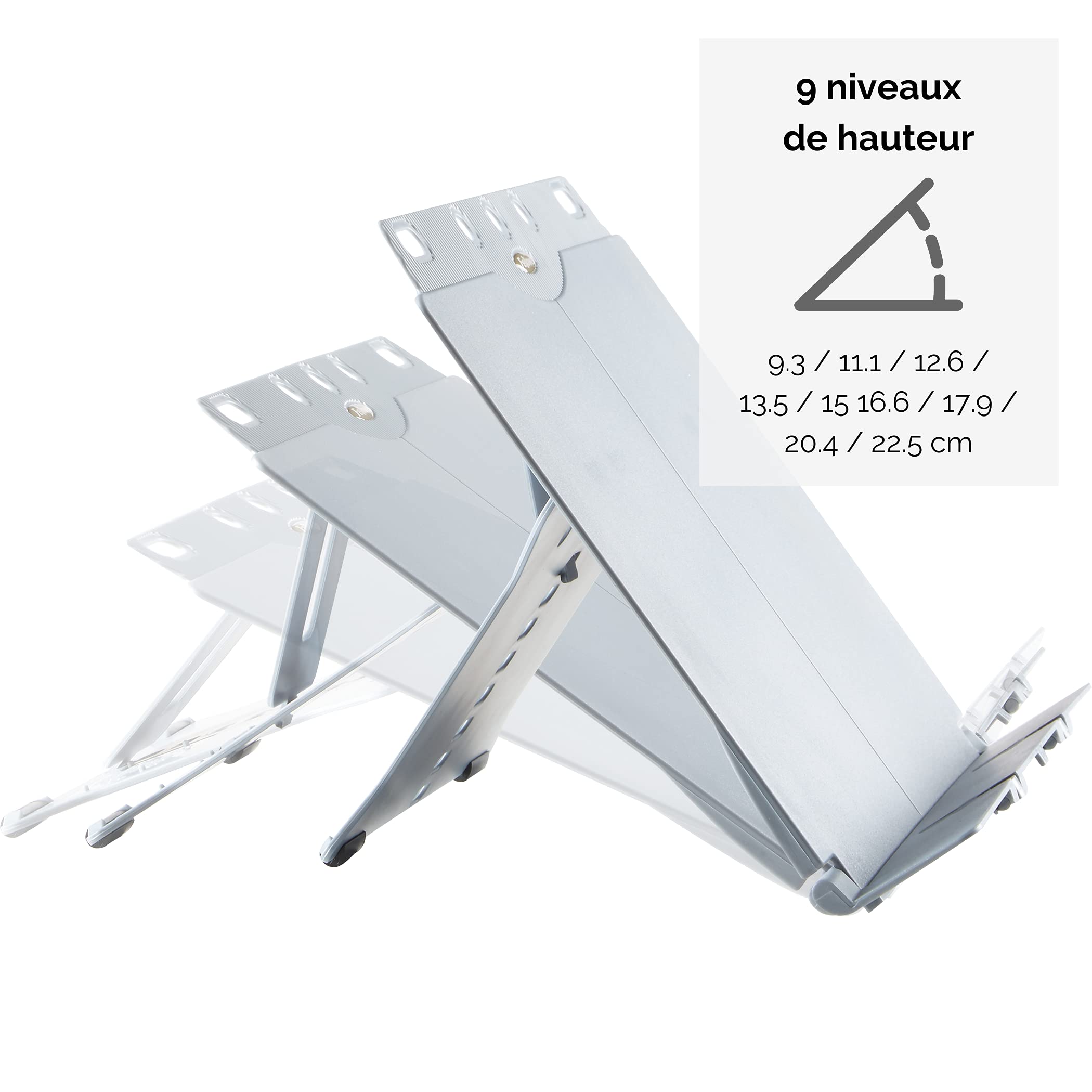 fellowes-booklift-21140-porte-copies-chevalet-argent image 4
