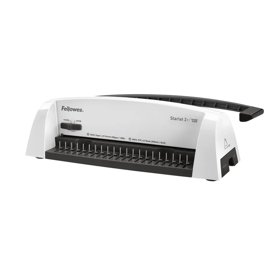 fellowes-starlet-2-machine-relier-manuelle-anneaux-plastique-a4 image 1