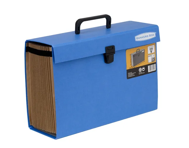 fellowes-bankers-box-handifile-trieur-accord-on-19-sections-bleu image 1