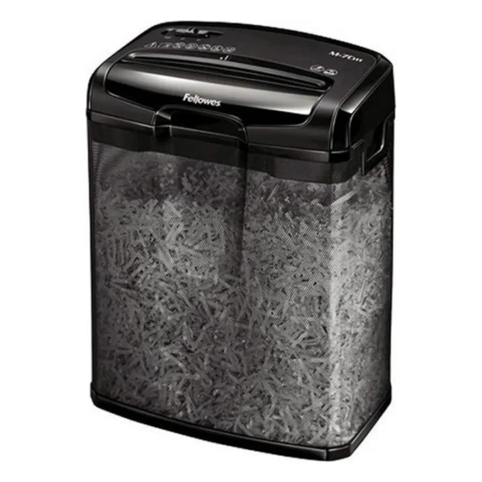 fellowes-m-7cm-destructeur-de-documents-coupe-crois-e-7-feuilles-13-l-din-p-4-no image 1