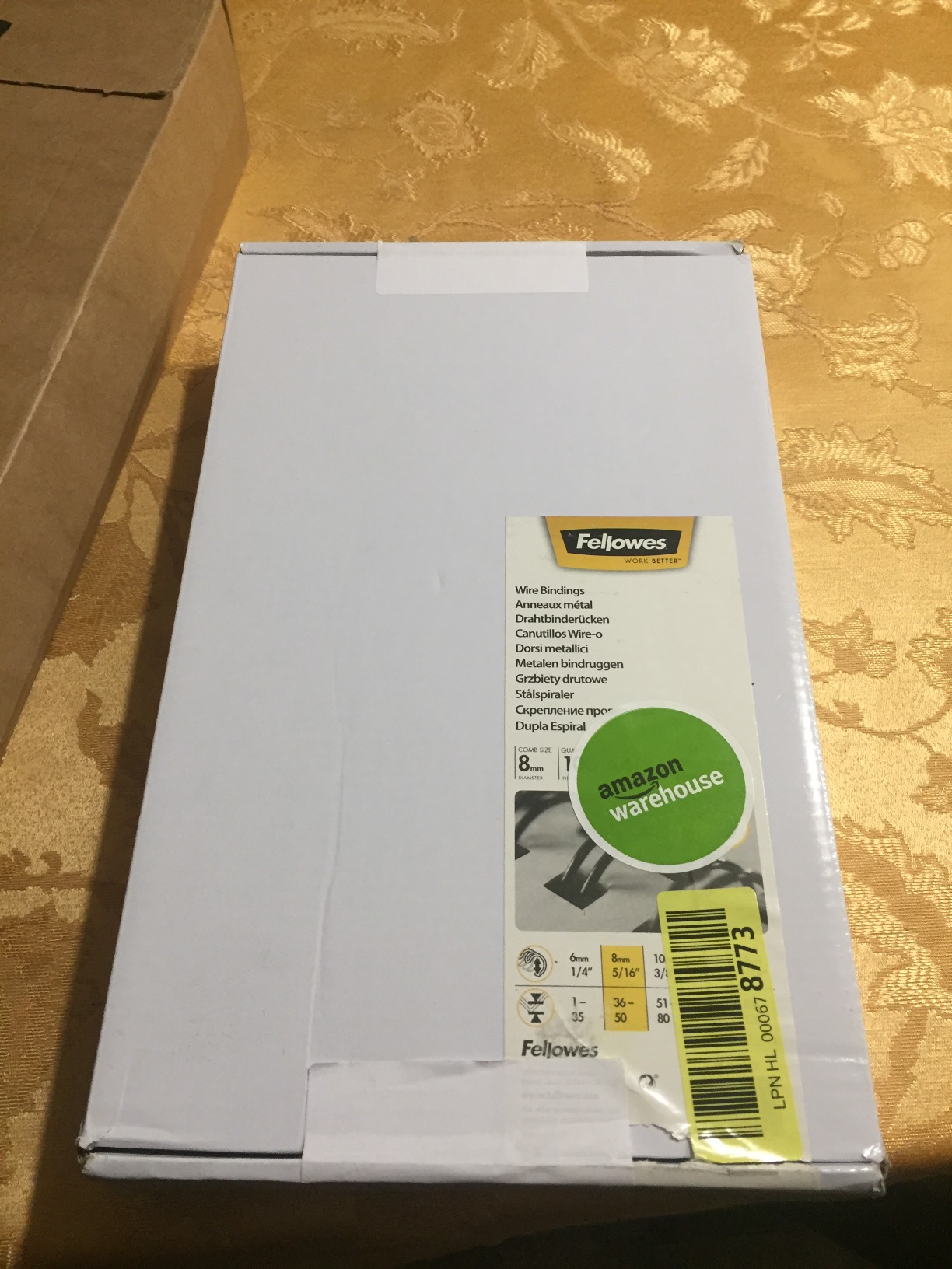 Reliure impeccable