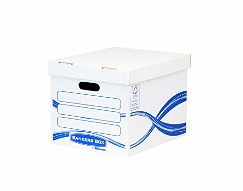 fellowes-bankers-basic-caisses-archives-standard-blanc-bleu-x10 image 5