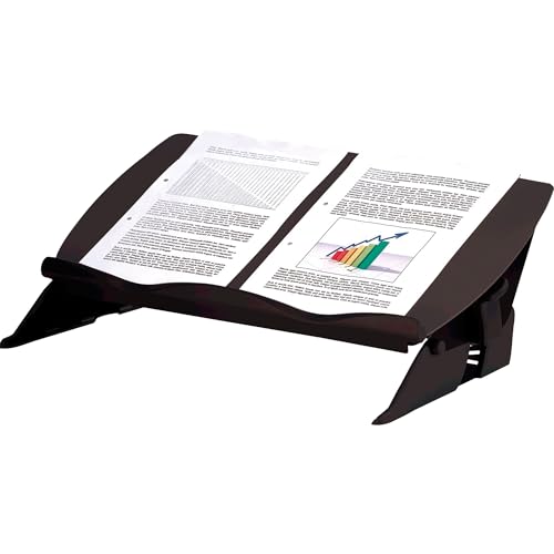 fellowes-easy-glide-porte-documents-inclin-avec-rangement-noir-gris image 7