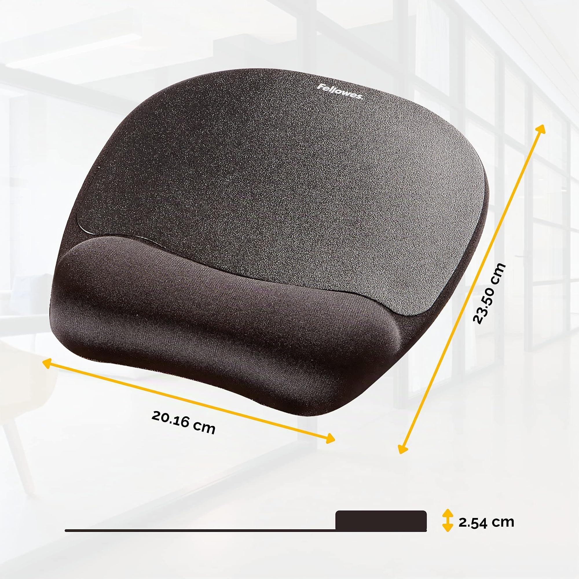 fellowes-9176501-tapis-de-souris-ergonomique-m-moire-de-forme-avec-repose-poigne image 2