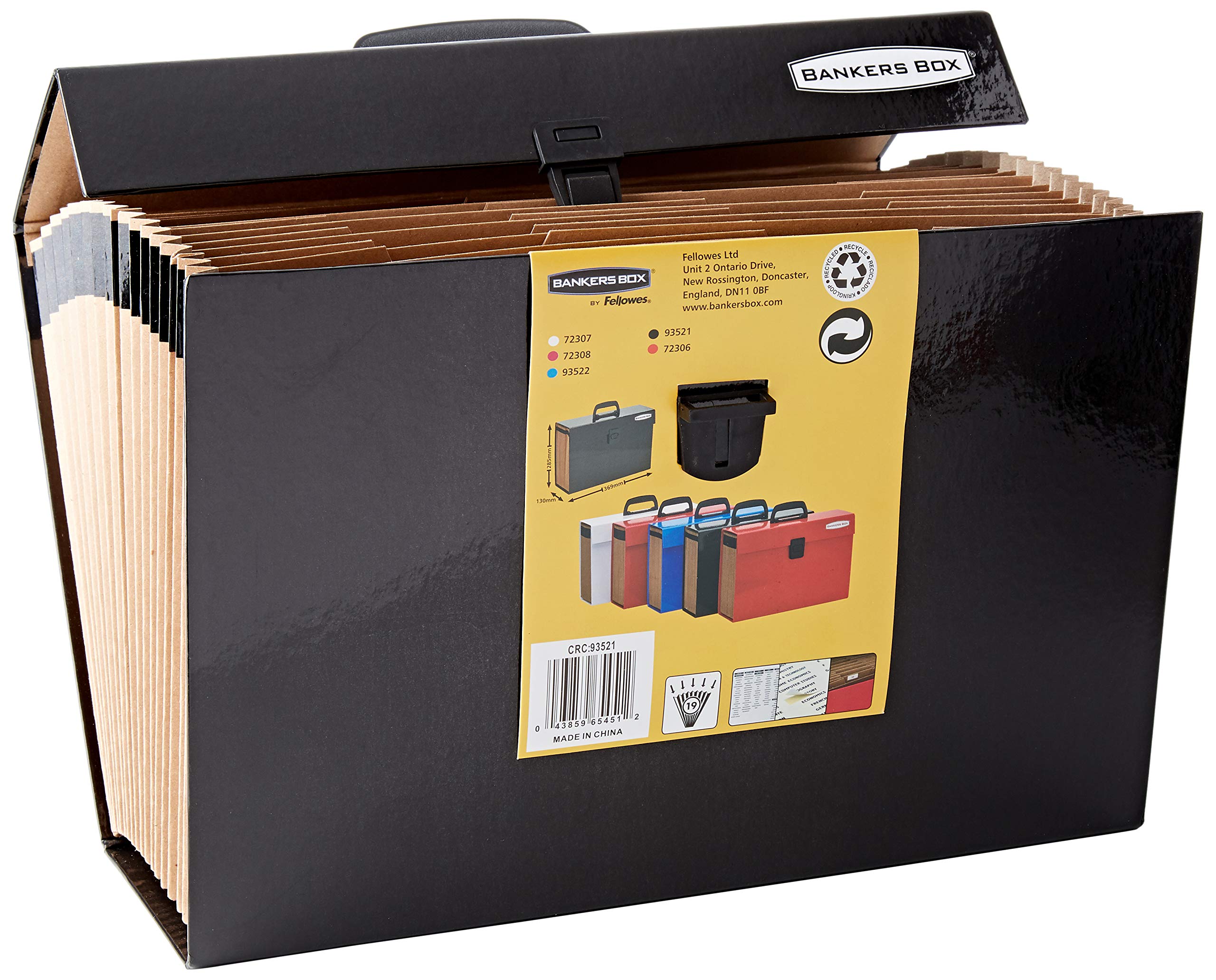 fellowes-bankers-box-handifile-9352101-trieur-accord-on-19-compartiments-noir image 2