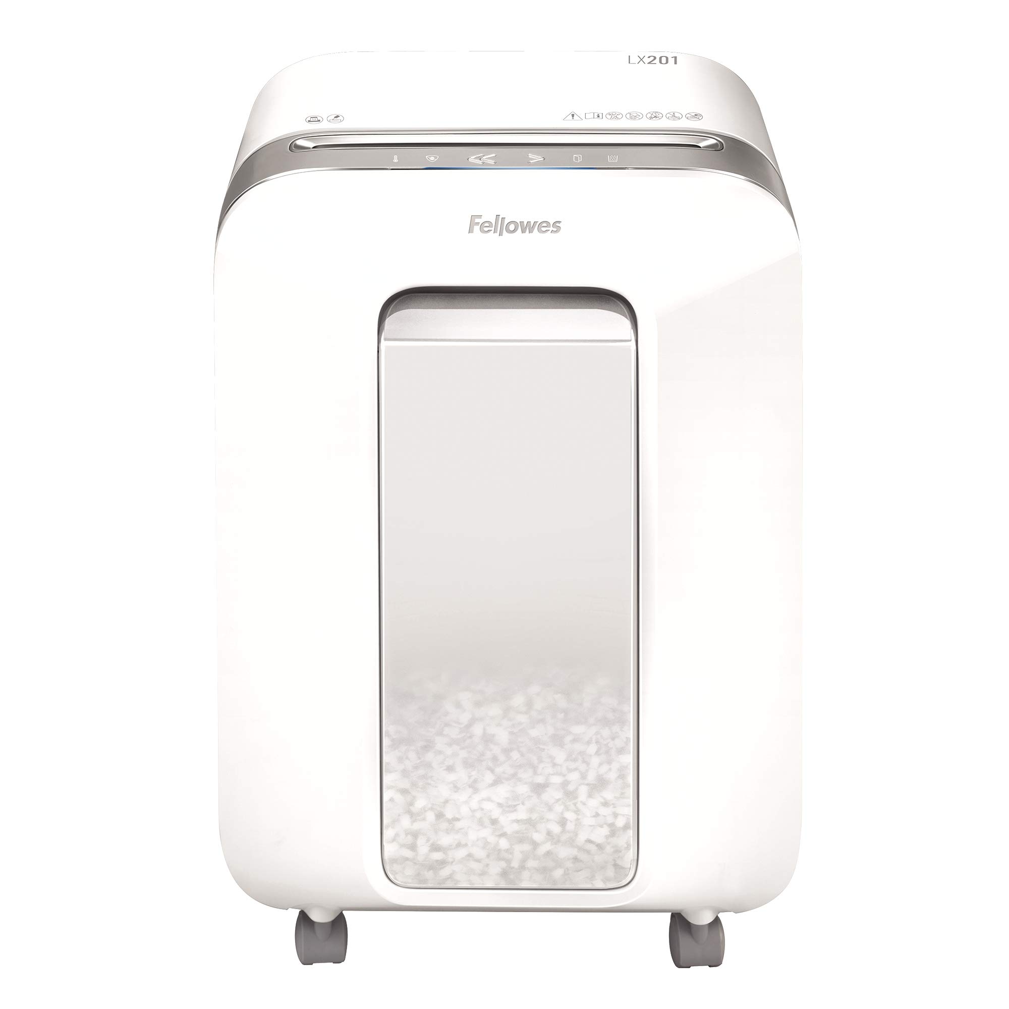 fellowes-powershred-lx30m-destructeur-coupe-micro-12-feuilles-22-l-blanc image 1