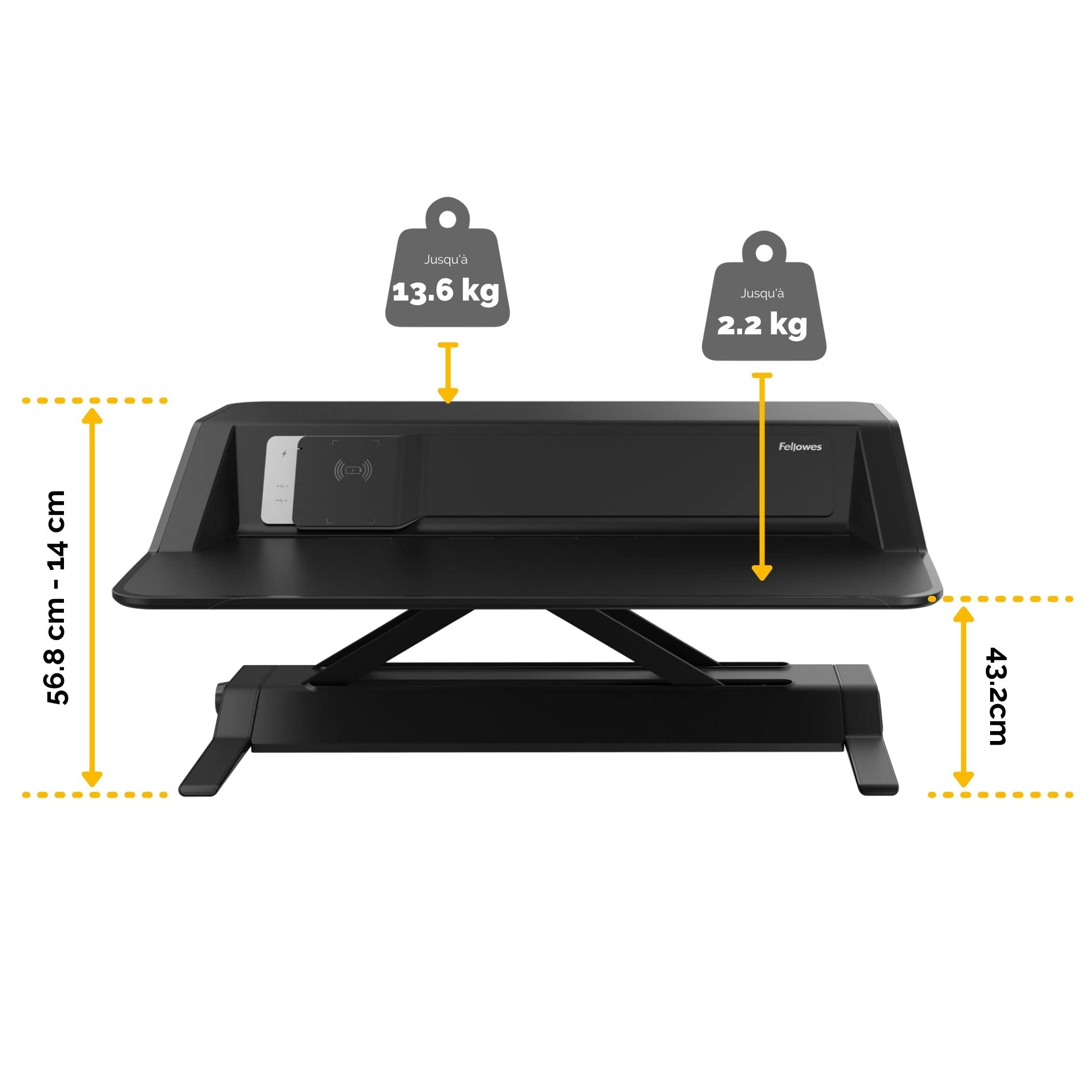 fellowes-lotus-dx-poste-de-travail-assis-debout-double-cran-noir image 3