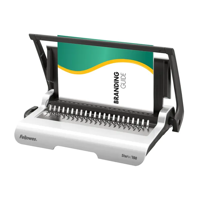fellowes-star-machine-relier-anneaux-plastique-15-feuilles-150-feuilles-a4 image 1