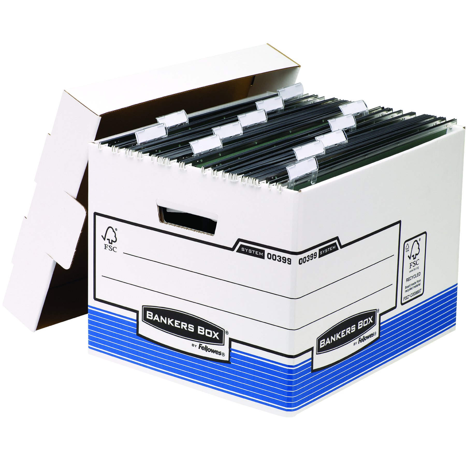 fellowes-banker-box-system-0039901-caisses-charge-lourde-par-10-blanc-bleu image 3