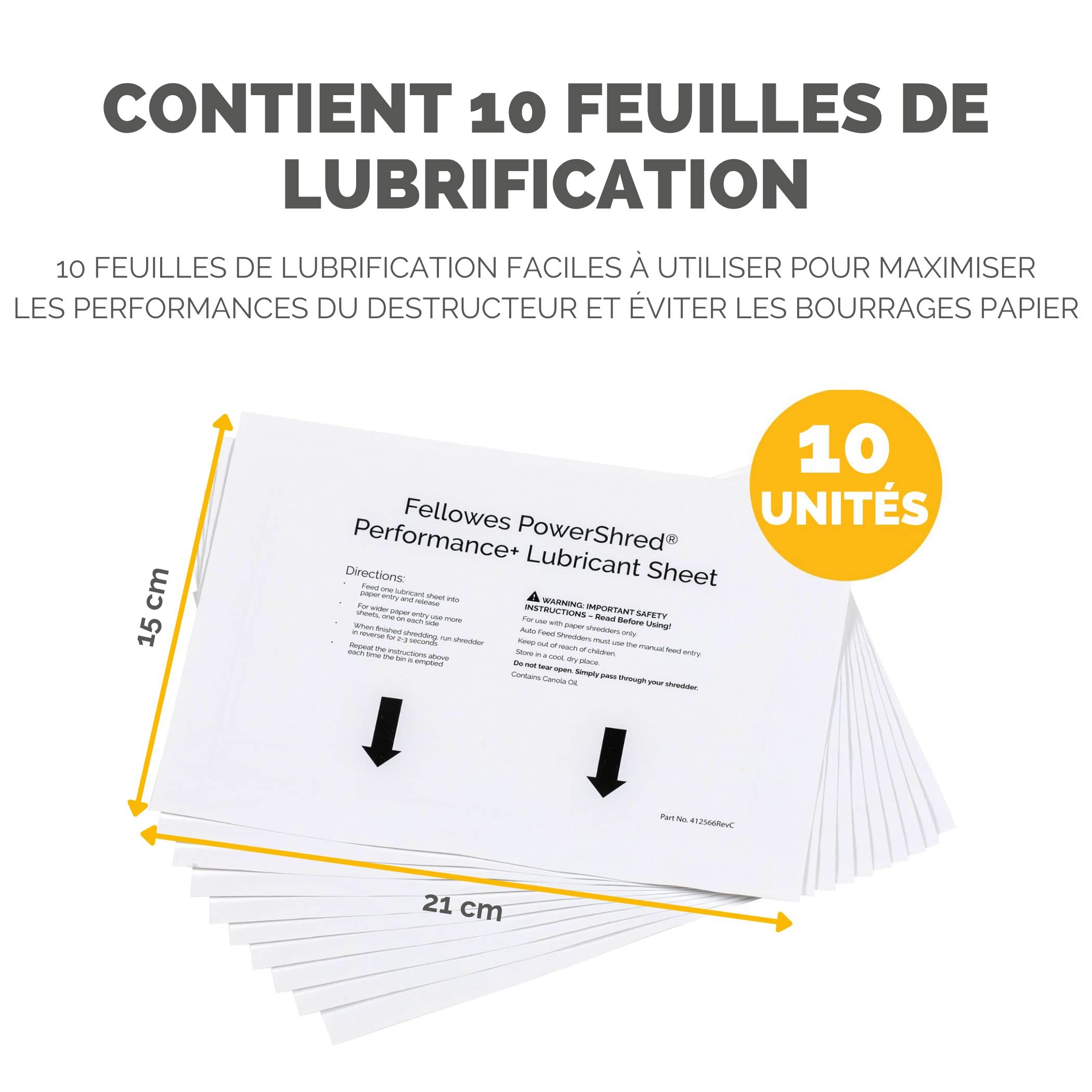 fellowes-lot-de-10-feuilles-lubrifiantes-pour-destructeur-coupe-crois-e-et-micro image 7