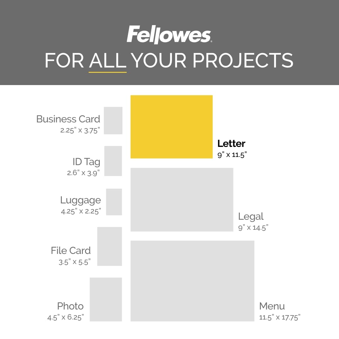 fellowes-5743501-pochettes-plastifier-letter-brillantes-127-microns-lot-de-100 image 4