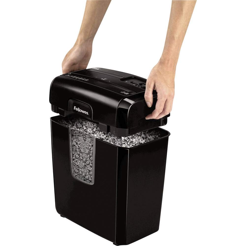 fellowes-powershred-8mc-destructeur-micro-coupe-8-feuilles-14l-noir image 4