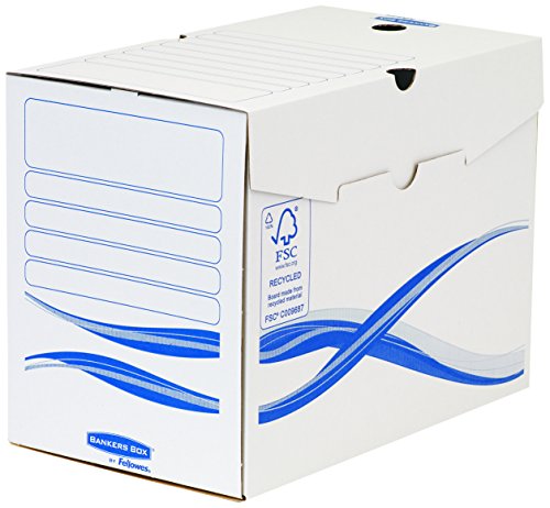 fellowes-bankers-box-basic-4460402-bo-tes-archives-a4-20-cm-blanc-bleu-lot-de-25 image 6