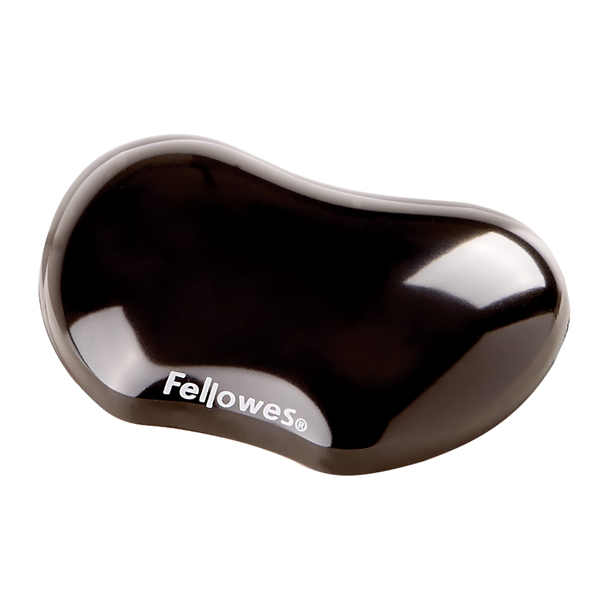 fellowes-crystal-gel-9112301-mini-repose-poignet-souris-noir-transparent image 1