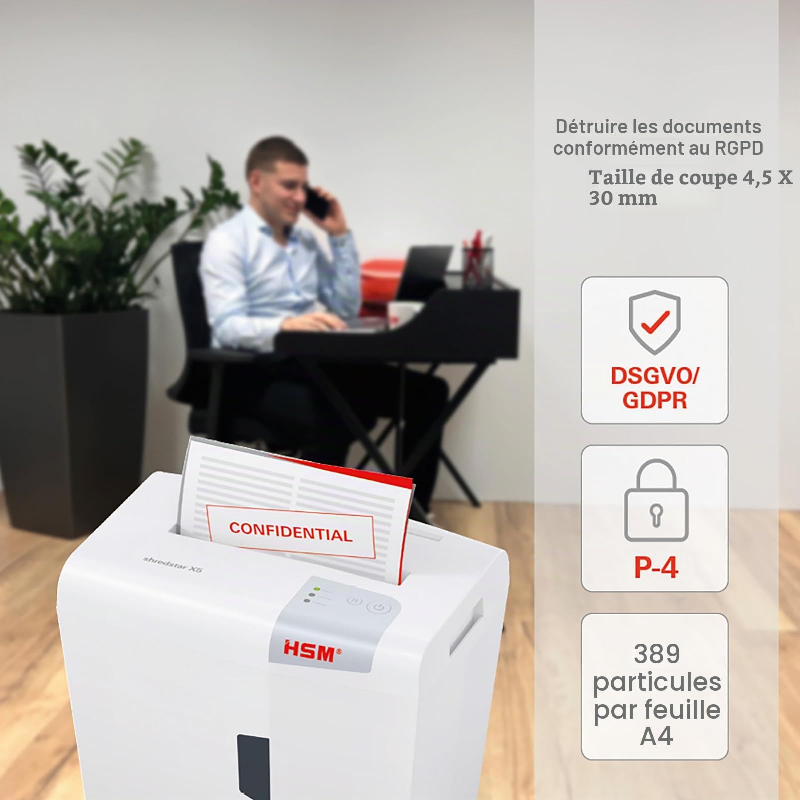 hsm-shredstar-x5-destructeur-de-documents-coupe-en-particules-degr-de-s-curit-3- image 5