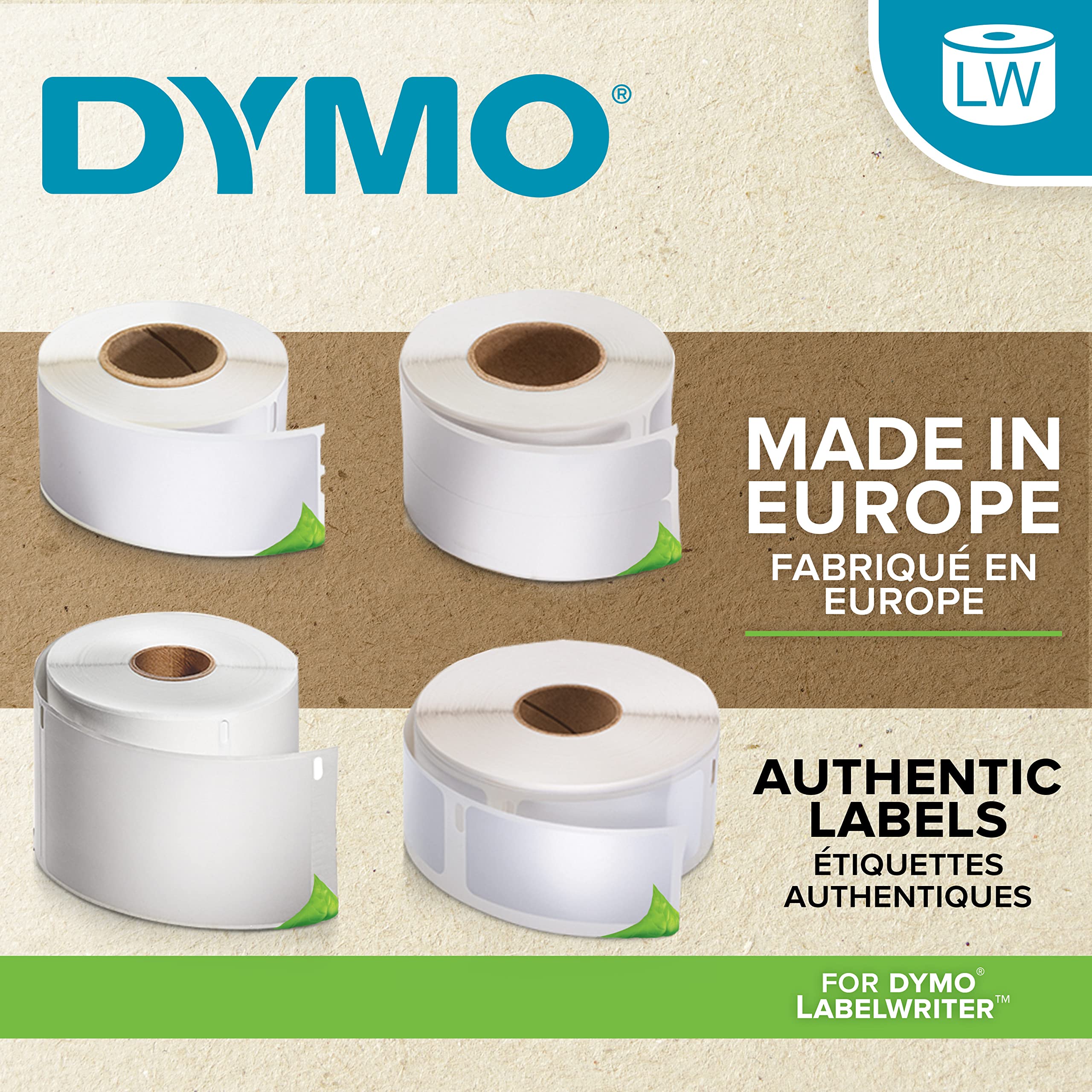 dymo-labelwriter-lot-900-tiquettes-industrielles-plastique-blanc-19x64-mm image 3