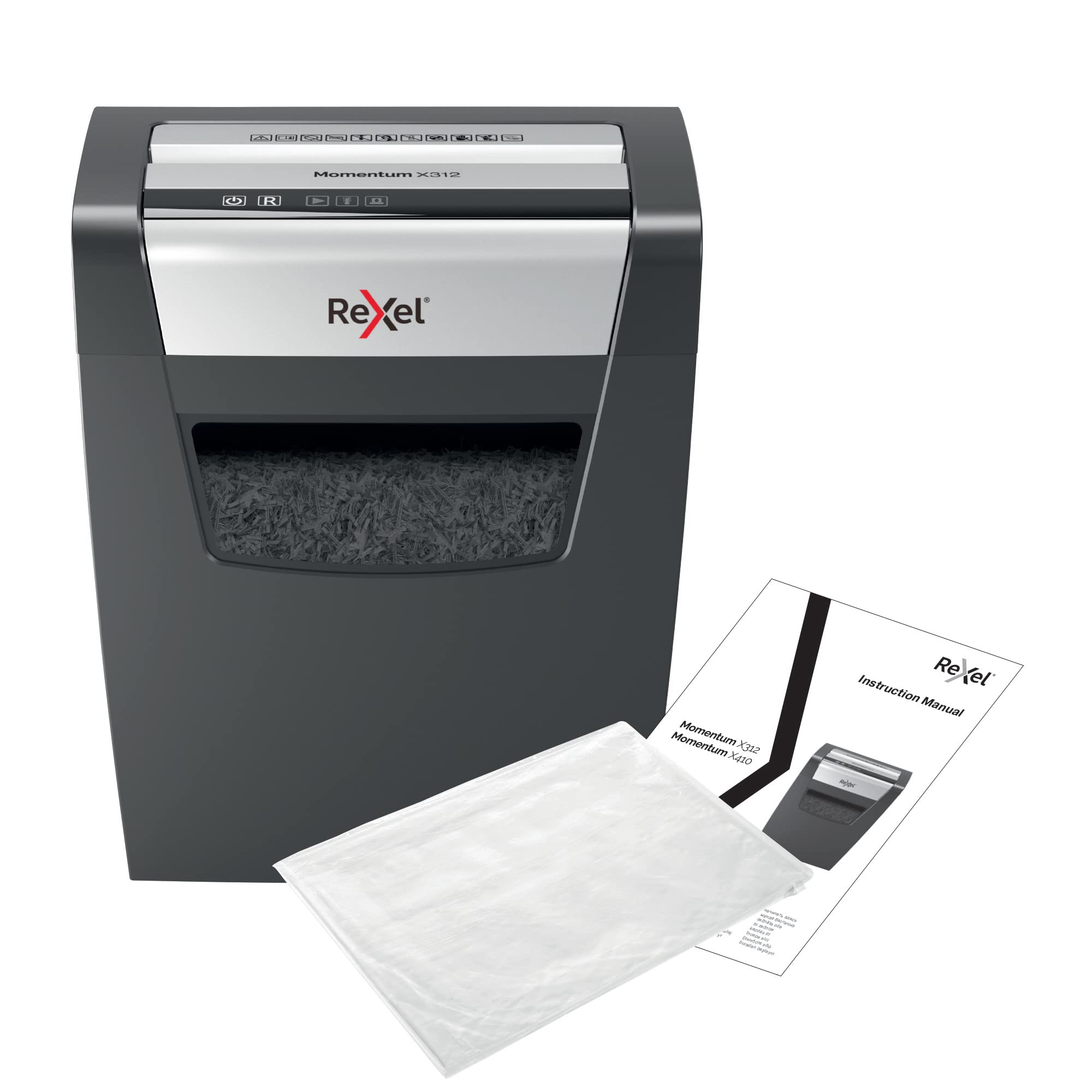 rexel-momentum-x312-destructeur-coupe-crois-e-p3-12-feuilles-23-l image 7