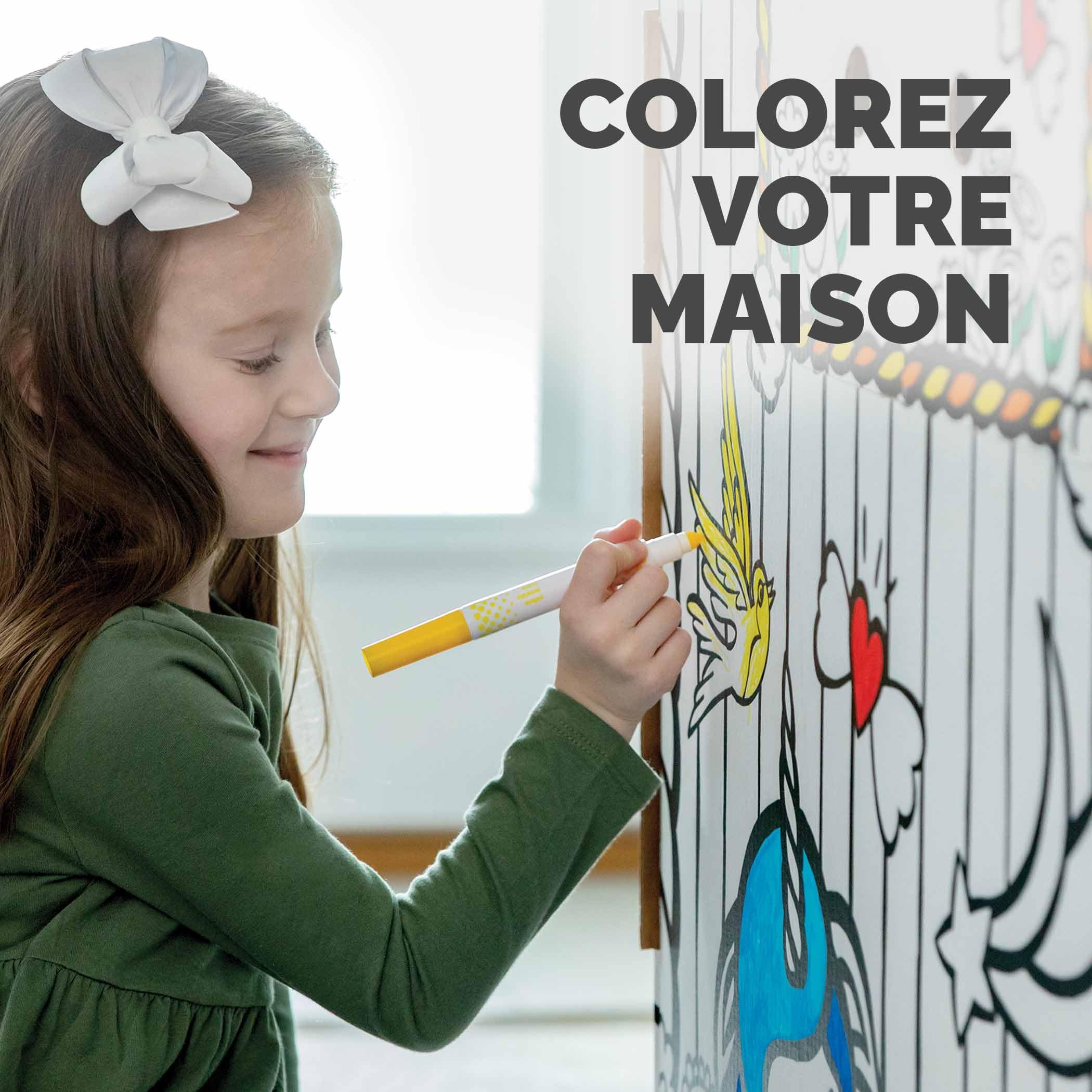 bankers-box-maison-de-jeu-licorne-xxl-carton-colorier-81-3x96-5x121-3-cm image 3