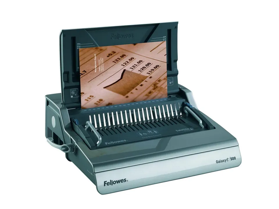 fellowes-galaxy-e-500-5622101-perforelieur-lectrique-anneaux-plastique-500-feuil image 1