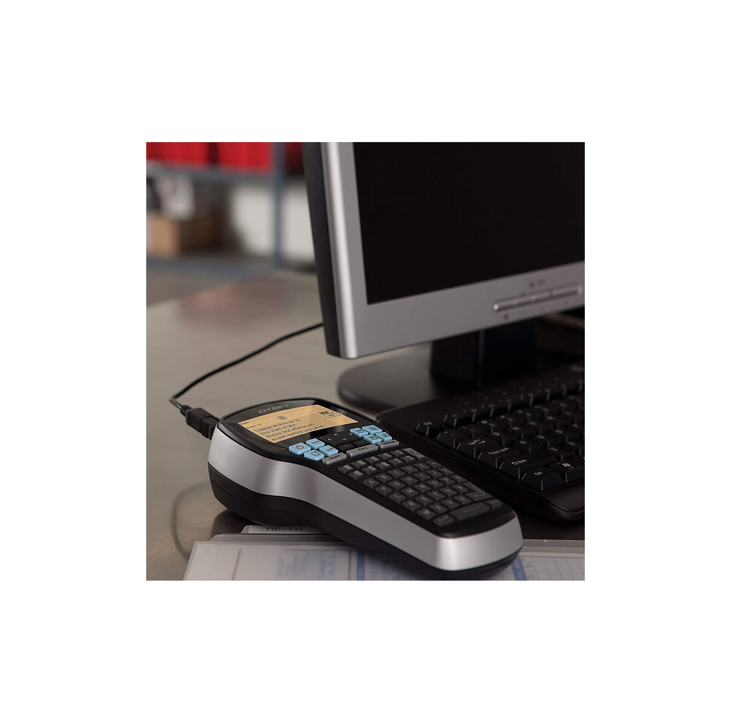 dymo-labelmanager-420p-tiqueteuse-portable-rechargeable-pc-mac image 3