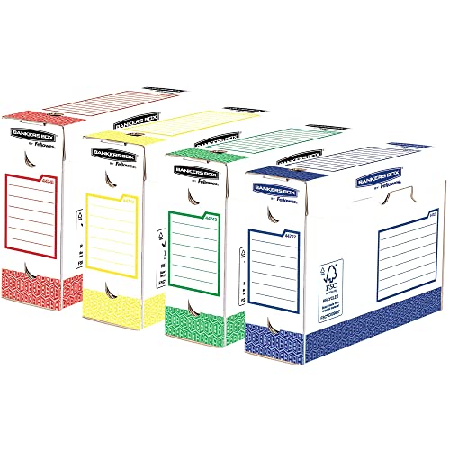 fellowes-bankers-box-bo-te-d-archives-heavy-duty-a4-100-mm-pack-de-8-multicouleu image 2