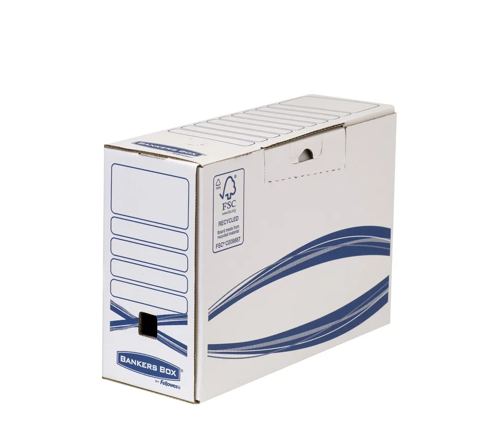 fellowes-bankers-box-basic-bo-te-archives-folio-123-mm-lot-de-20-blanc-bleu image 1
