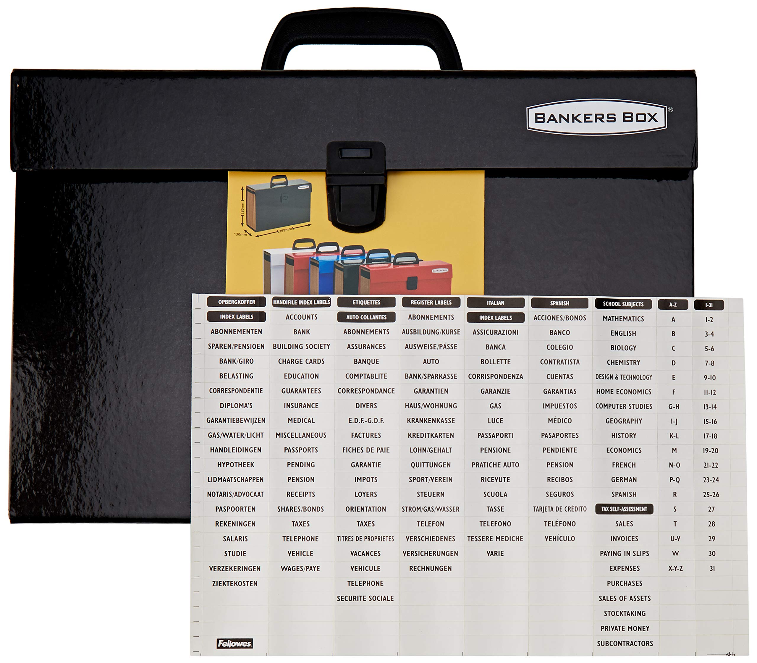 fellowes-bankers-box-handifile-9352101-trieur-accord-on-19-compartiments-noir image 4