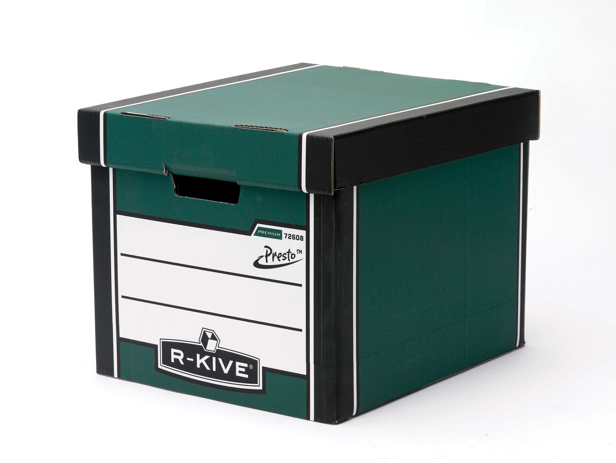 fellowes-bankers-box-presto-bo-tes-archives-vert-lot-de-10-a4 image 2