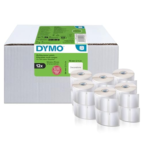 dymo-labelwriter-tiquettes-autocollantes-polyvalentes-54-mm-x-70-mm-12-rouleaux- image 8