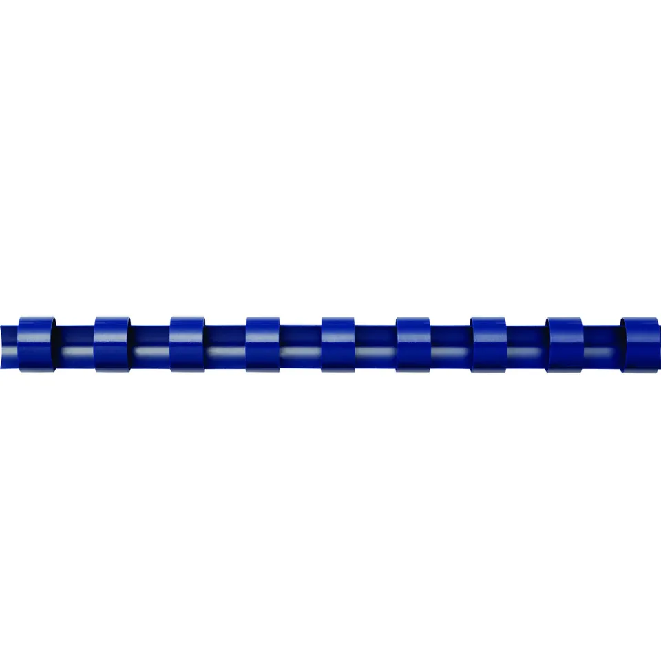 fellowes-anneaux-plastiques-6-mm-bleu-pack-de-100-pour-reliure-a4 image 1