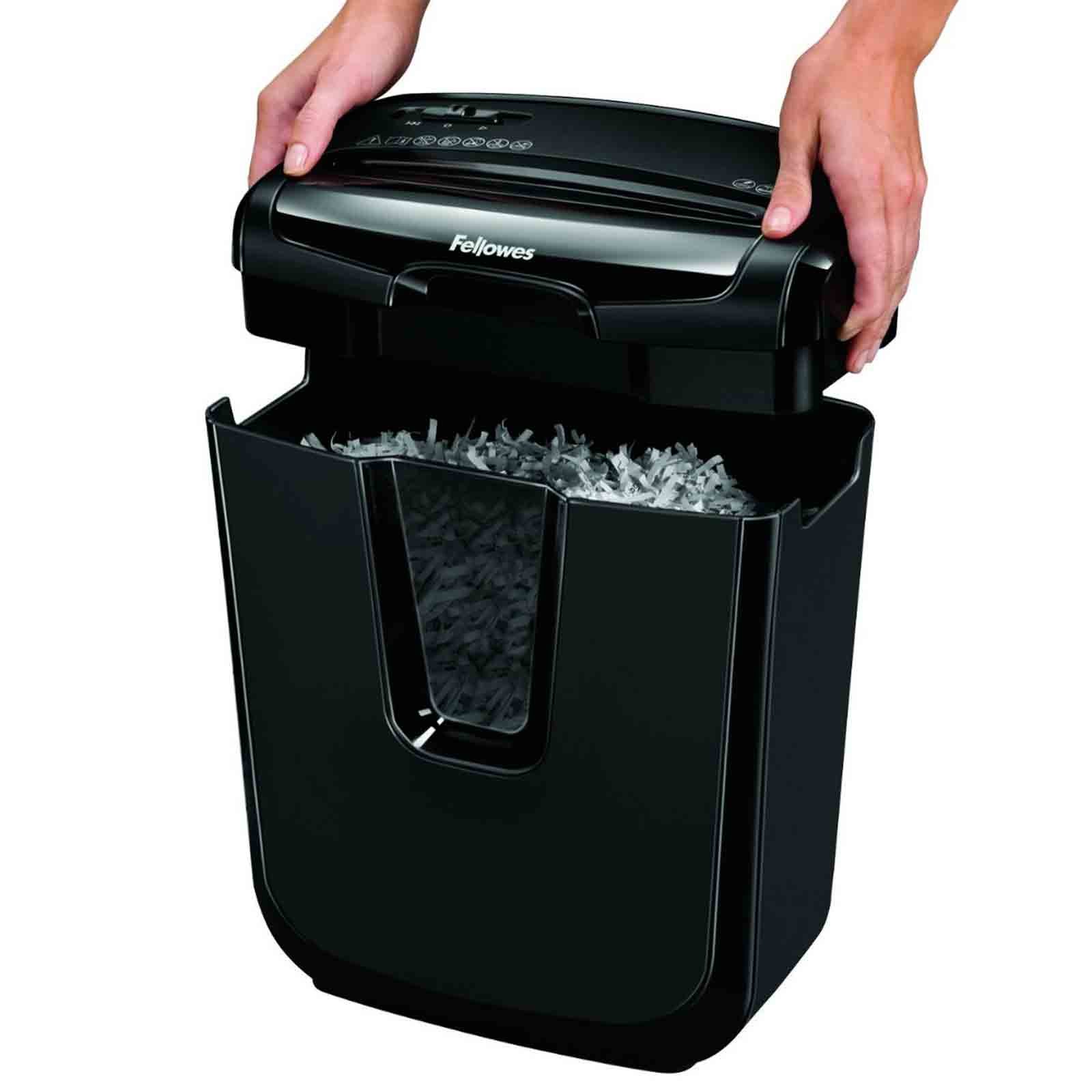 fellowes-m-7c-destructeur-de-documents-coupe-crois-e-7-feuilles-14l-noir image 4