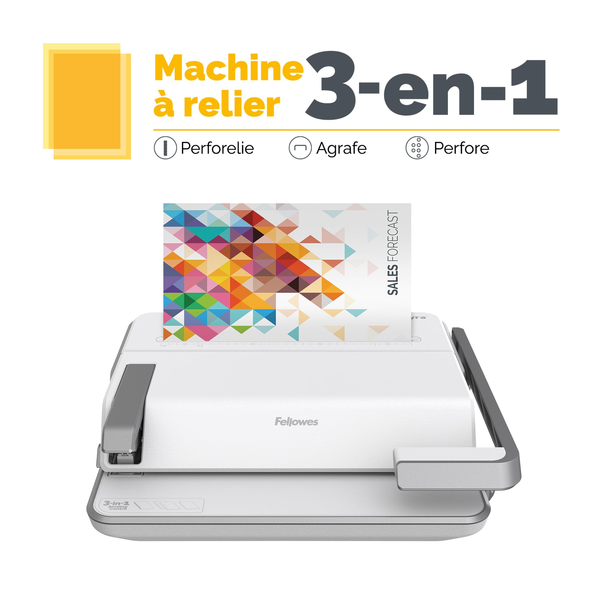 fellowes-lyra-3-en-1-machine-relier-anneaux-plastique image 2