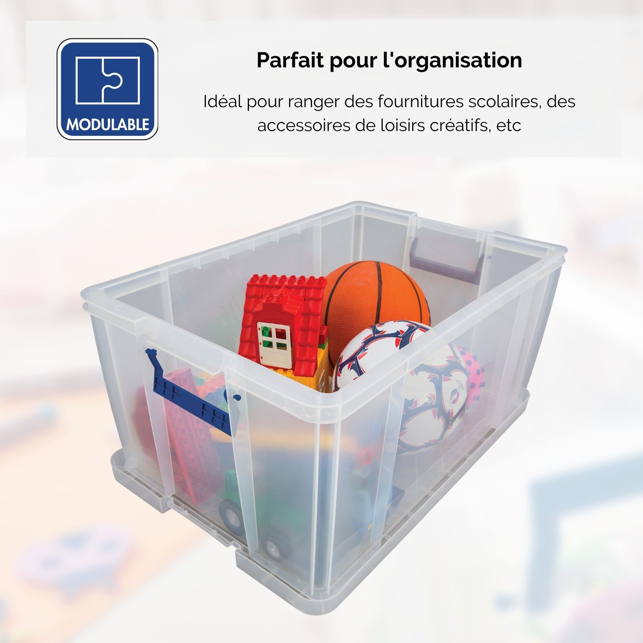 fellowes-bankers-box-prostore-bo-te-de-rangement-70-l-transparente image 4