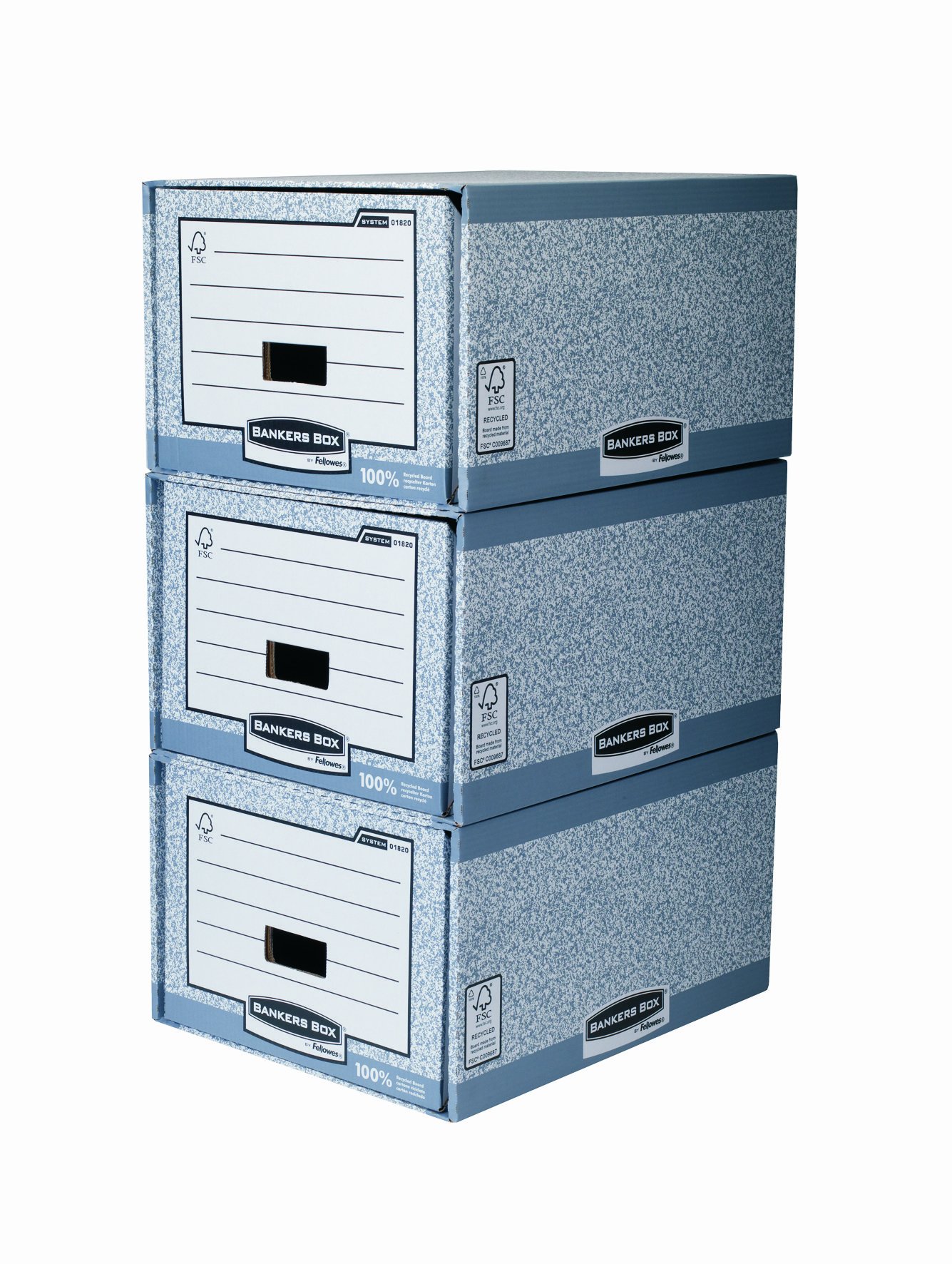 fellowes-r-kive-system-bo-te-archives-tiroir-lot-de-5 image 2