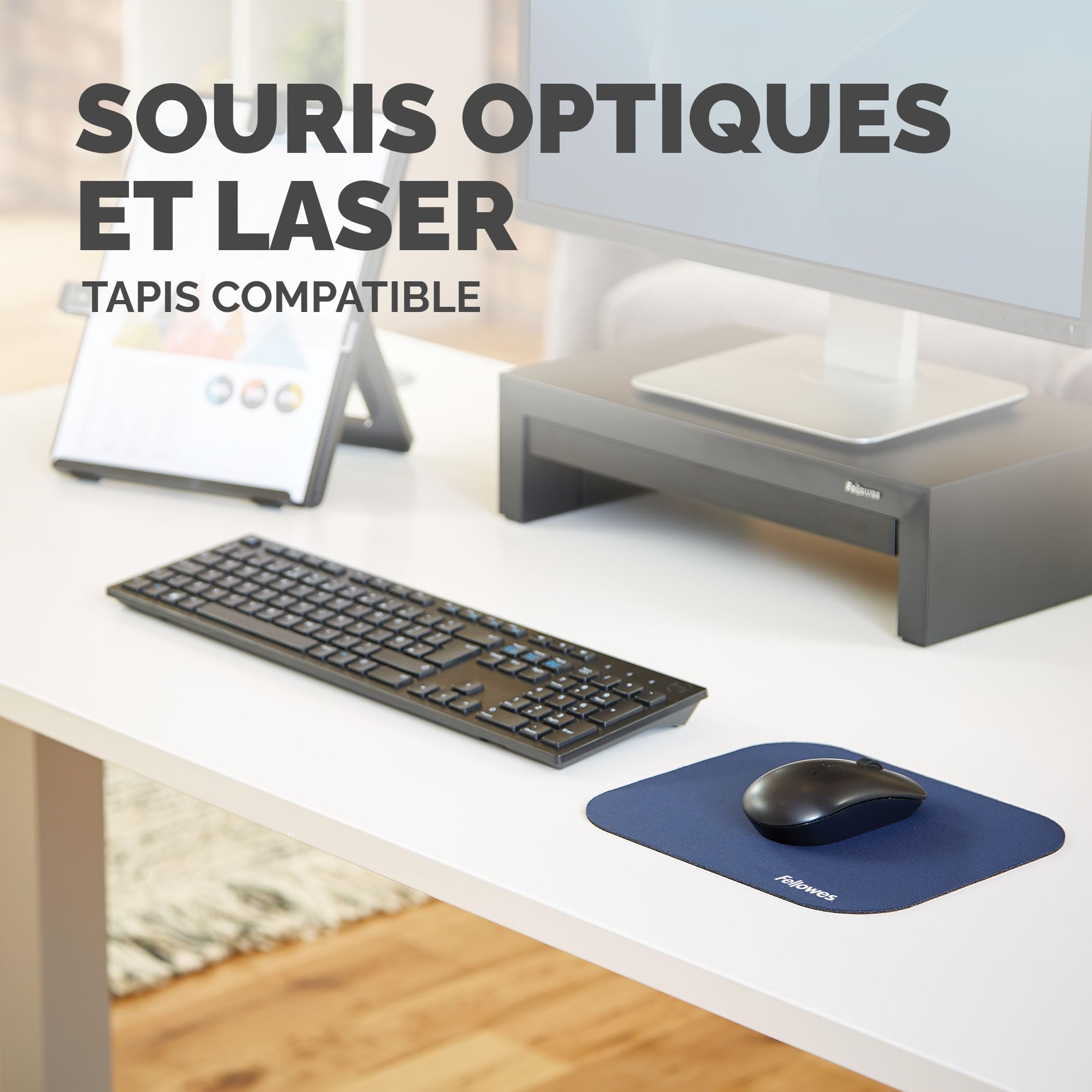 fellowes-tapis-de-souris-bleu-22-9-x-20-3-cm image 5