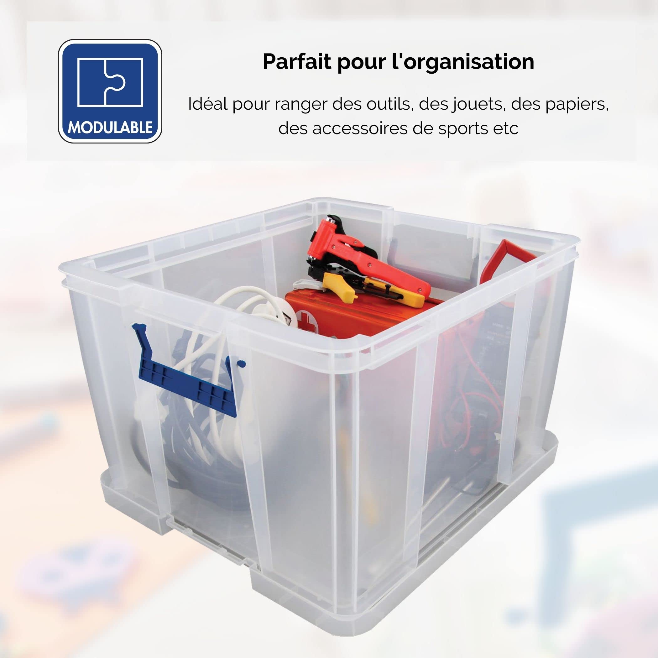 fellowes-bankers-box-prostore-bo-te-de-rangement-48-l-transparente image 4