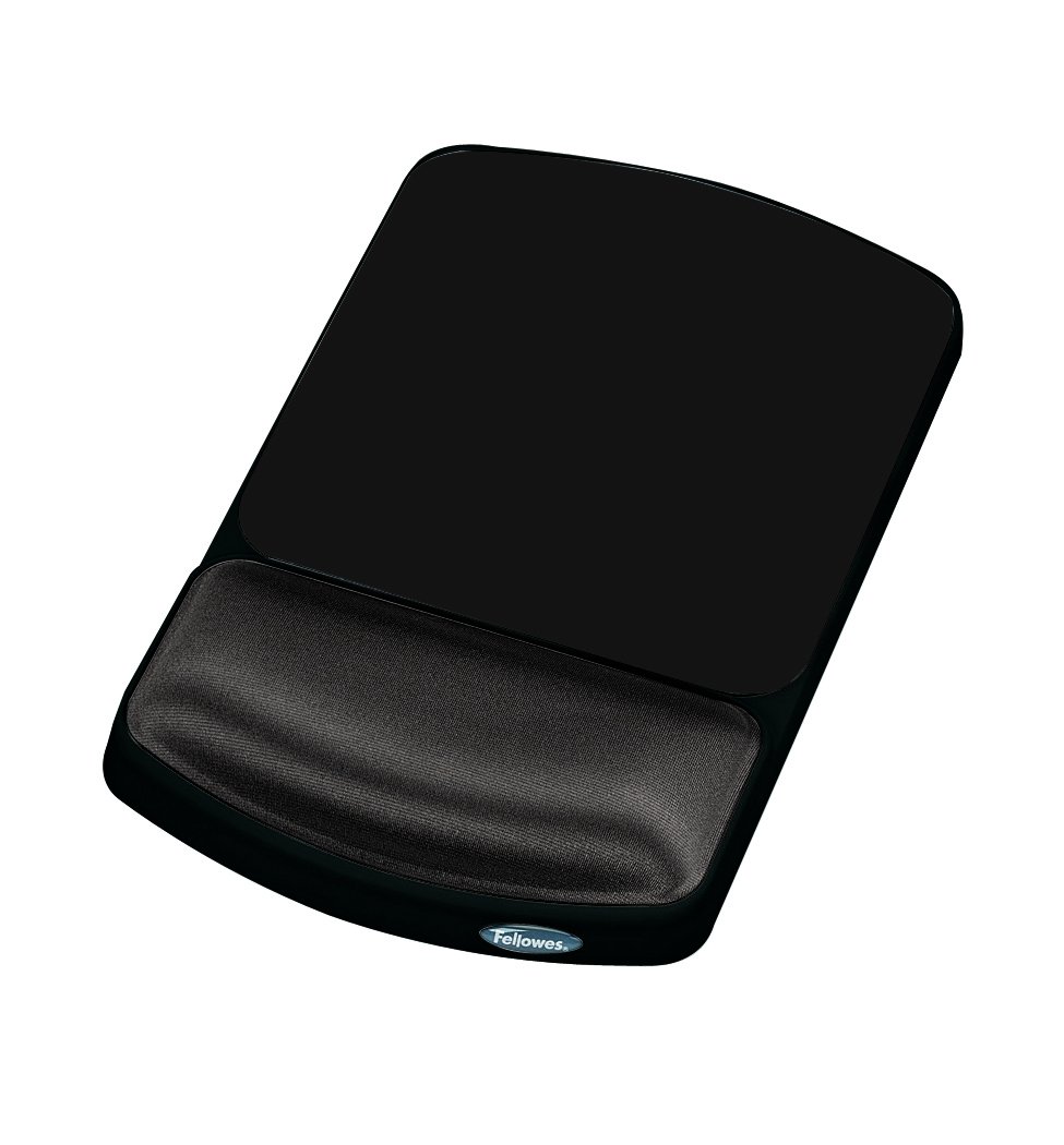 fellowes-9374001-tapis-de-souris-repose-poignet-gel-premium-graphite image 1