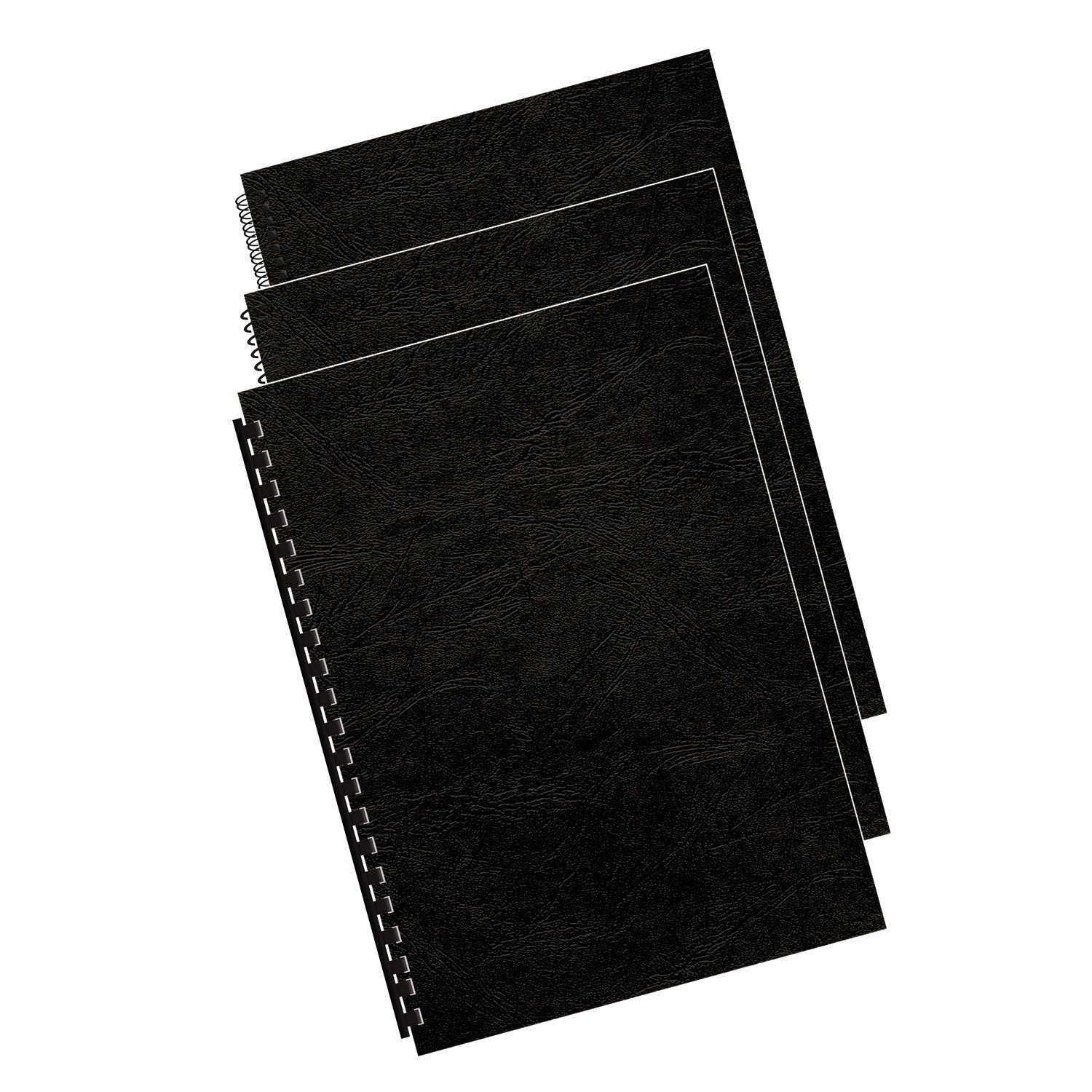 fellowes-5374401-pack-100-couvertures-reliure-grain-cuir-a3-noir-250g image 3